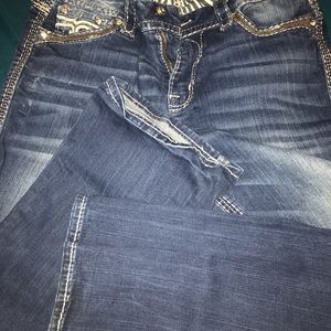 Rock revival jeans size 30 easy boot